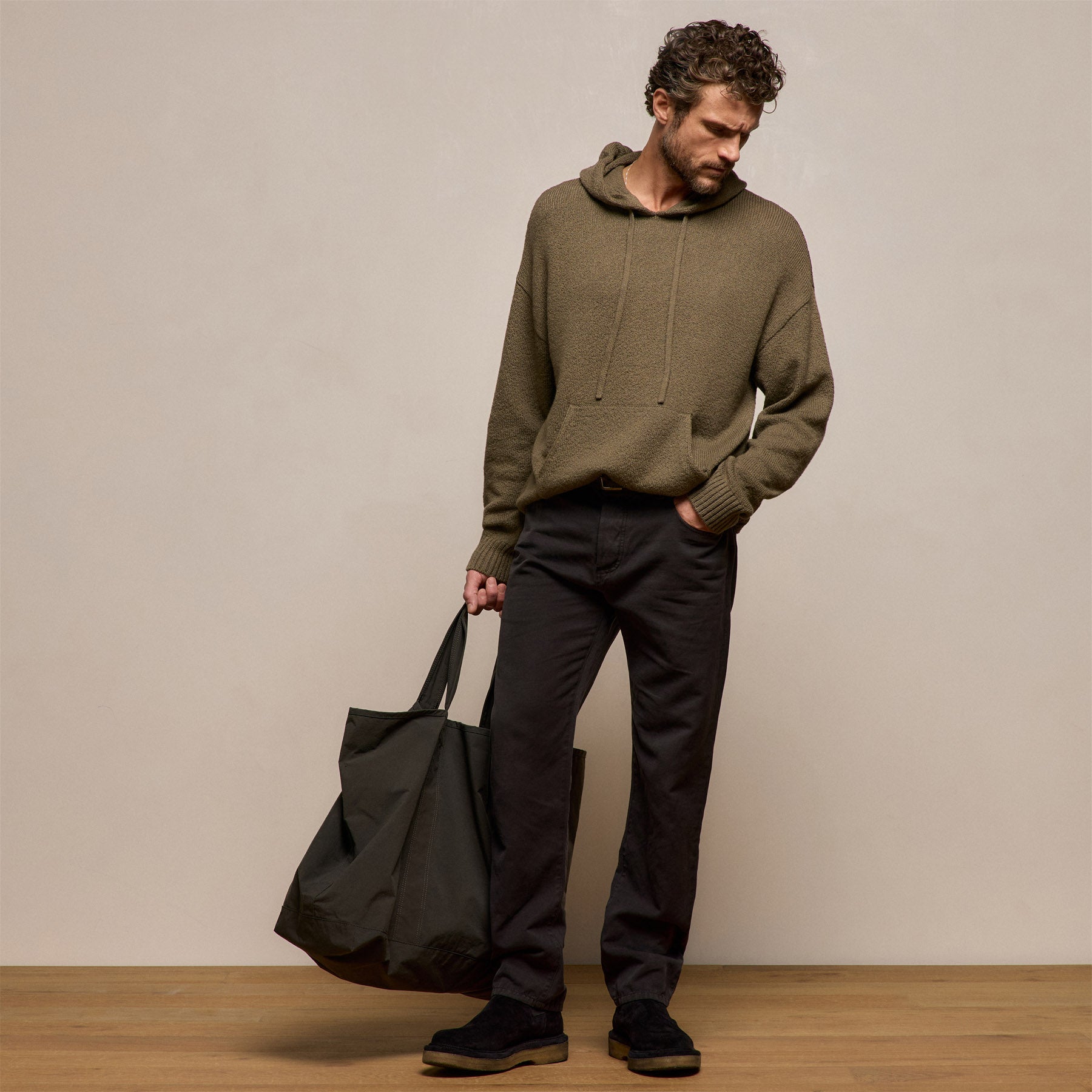Stretch Cotton Hoodie from James Perse - $450