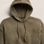 Stretch Cotton Hoodie in Light Olive | James Perse Los Angeles