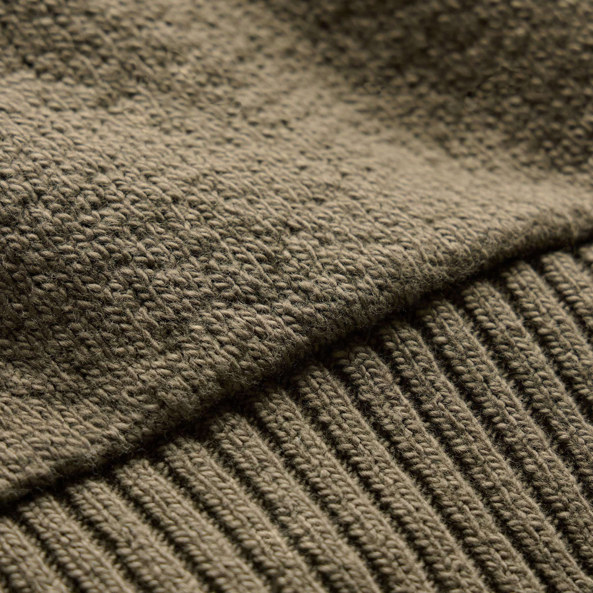 Stretch Cotton Hoodie in Light Olive | James Perse Los Angeles