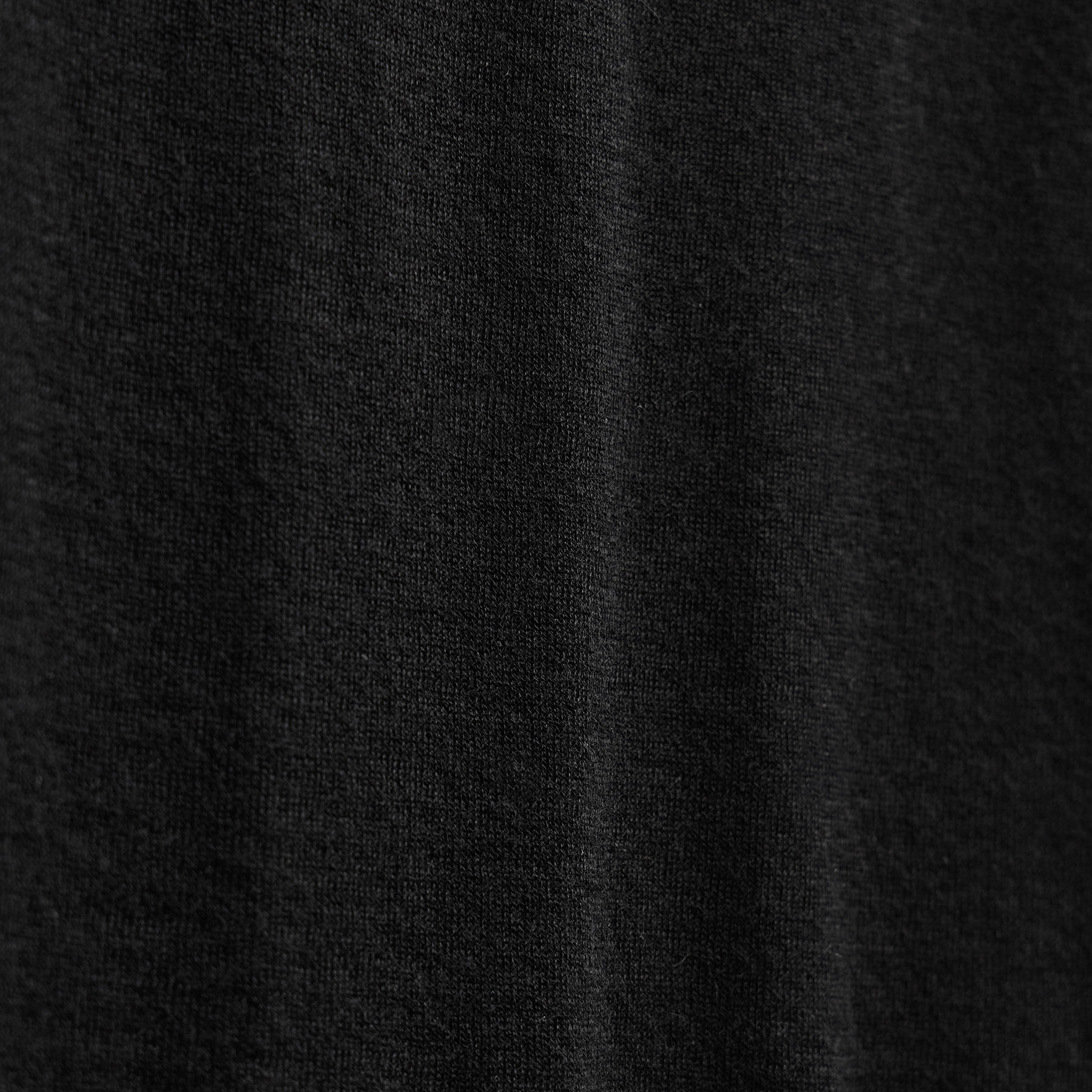 Lightweight Fine Gauge Cashmere Crew in Black | James Perse Los Angeles