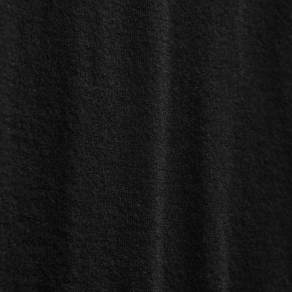 Lightweight Fine Gauge Cashmere Crew in Black | James Perse Los Angeles