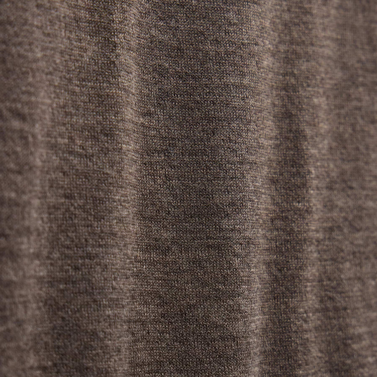 Lightweight Fine Gauge Cashmere Crew in Dusty Brown | James Perse Los Angeles