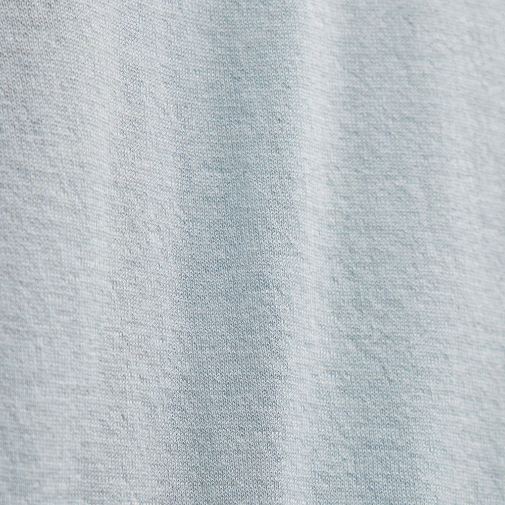 Lightweight Fine Gauge Cashmere Crew in Grey Glacier | James Perse Los Angeles