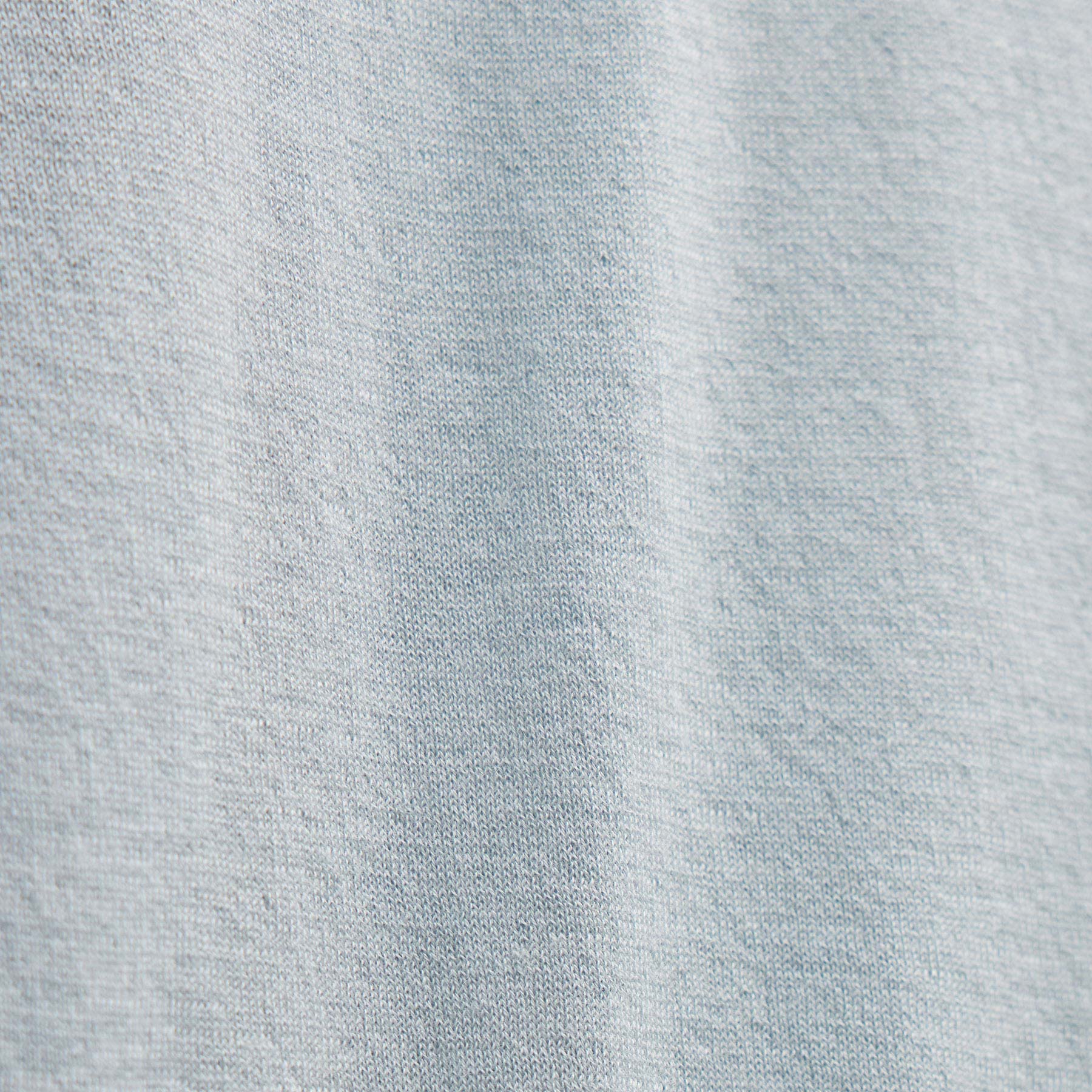 Lightweight Fine Gauge Cashmere Crew in Grey Glacier | James Perse Los Angeles