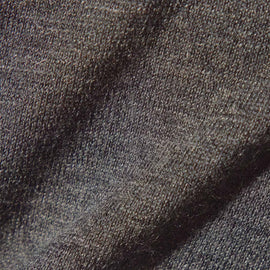 Lightweight Fine Gauge Cashmere Polo in Charcoal | James Perse Los Angeles