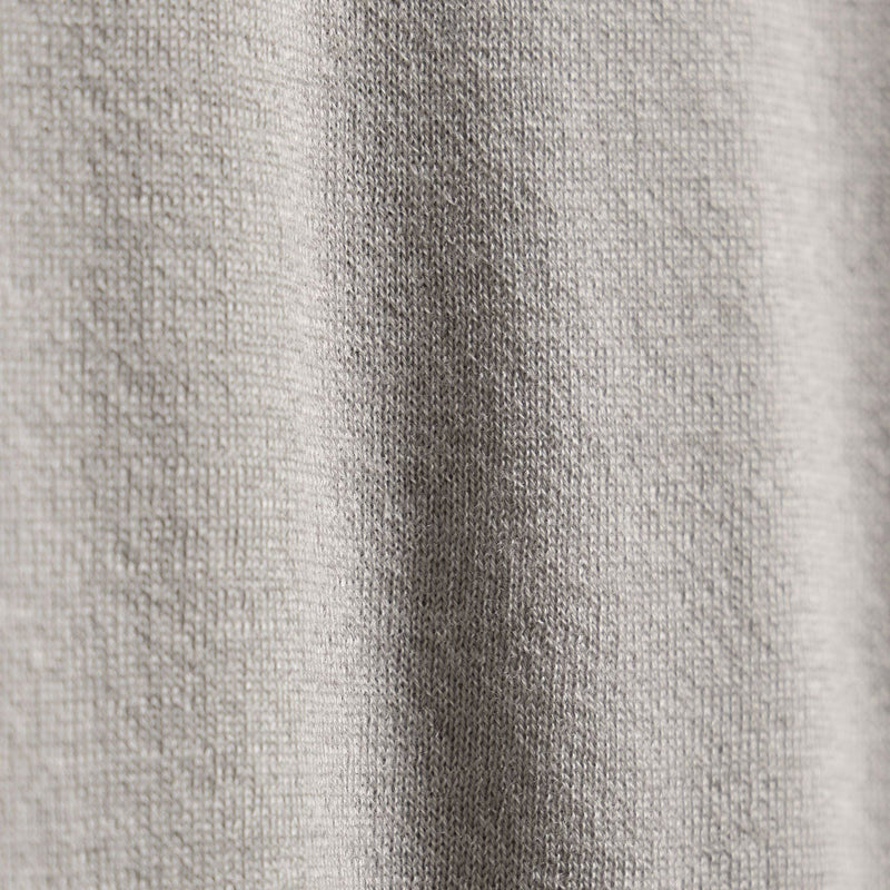 Ultra Fine Cshmr Raglan Crew in Concrete | James Perse Los Angeles