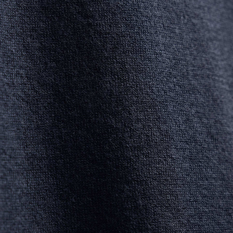 Ultra Fine Cashmere Half Zip in Dark Navy | James Perse Los Angeles