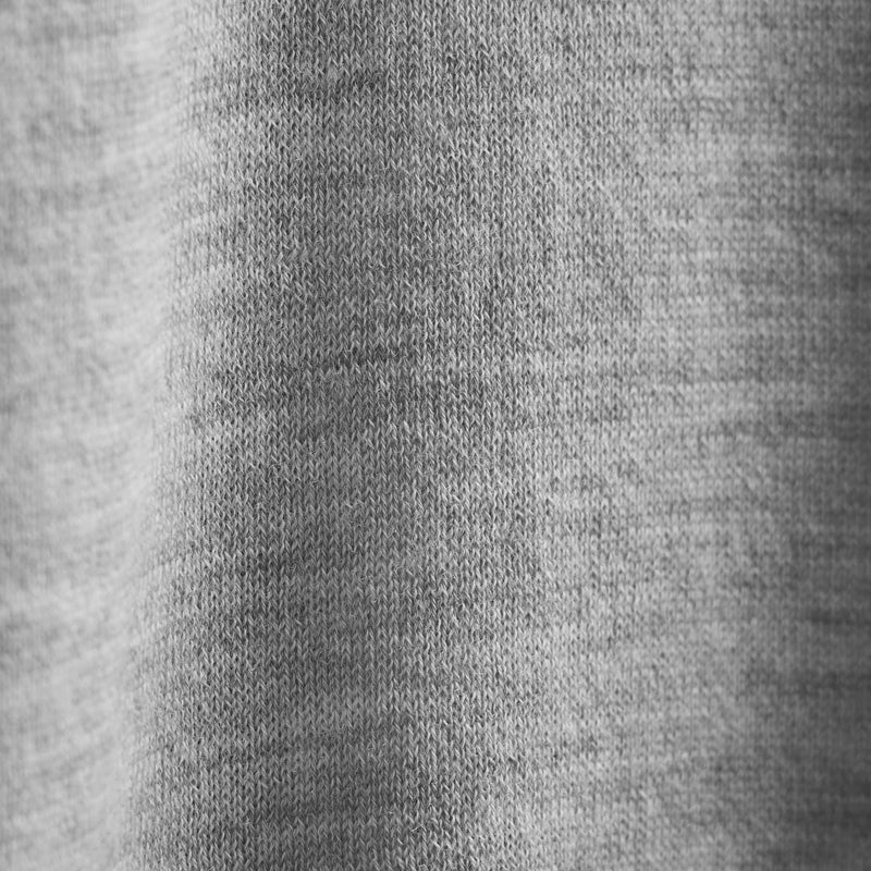 Ultra Fine Cashmere Open Polo in Light Heather Grey | James Perse Los Angeles