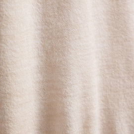 Ultra Fine Cashmere Tpd Crew Neck in Balsa/Ivory | James Perse Los Angeles