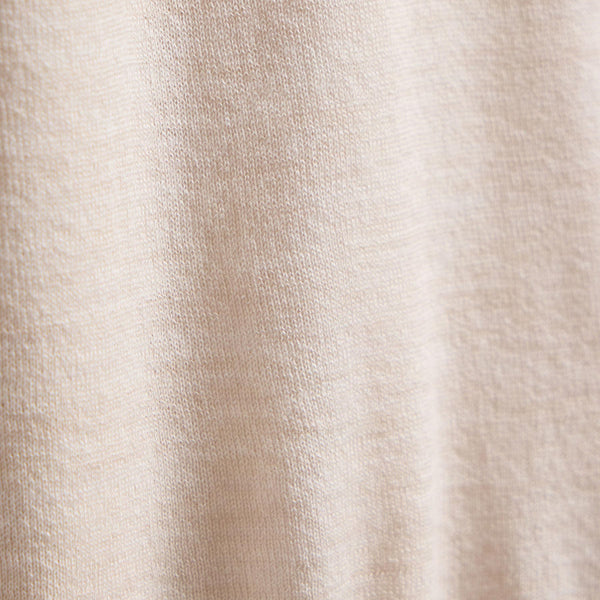 Ultra Fine Cashmere Tpd Crew Neck in Balsa/Ivory | James Perse Los Angeles