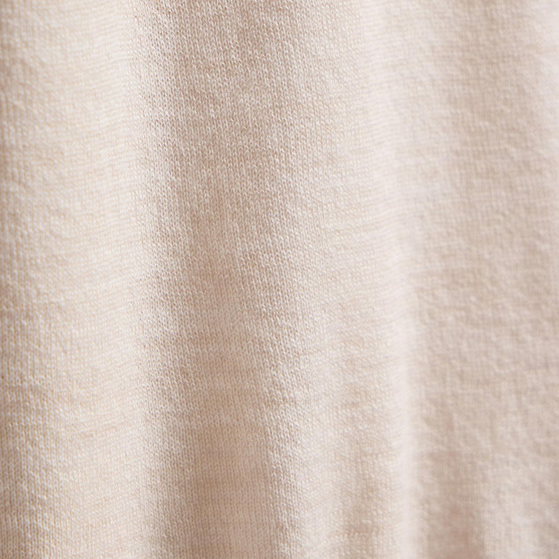 Ultra Fine Cashmere Tpd Crew Neck in Balsa/Ivory | James Perse Los Angeles
