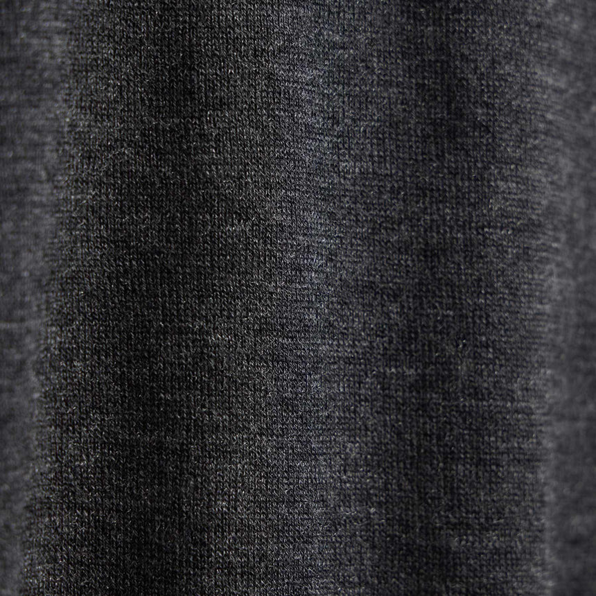 Ultra Fine Cashmere Tpd Crew Neck in Coal/Light Heather Grey | James Perse Los Angeles