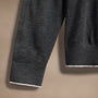 Ultra Fine Cashmere Tpd Crew Neck in Coal/Light Heather Grey | James Perse Los Angeles