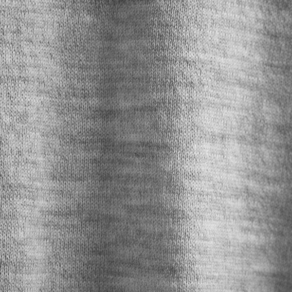 Ultra Fine Cshmr Tpd Open Polo in Light Heather Grey/Coal | James Perse Los Angeles