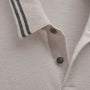 Ultrafine Cashmere Tipped Polo in Fog/Charcoal | James Perse Los Angeles