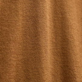 Feather Cashmere Long Sleeve Polo in Whiskey | James Perse Los Angeles