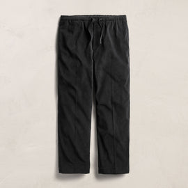Ultra Soft Stretch Twl Trouser in Black | James Perse Los Angeles