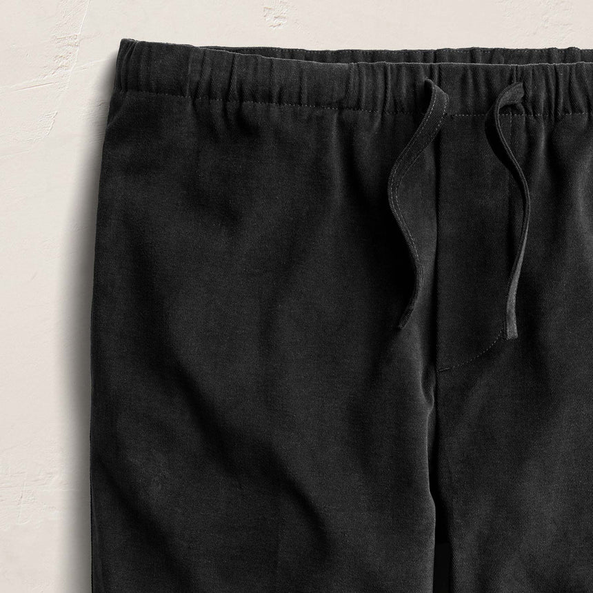 Ultra Soft Stretch Twl Trouser in Black | James Perse Los Angeles