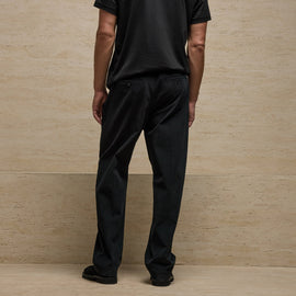 Ultra Soft Stretch Twl Trouser in Black | James Perse Los Angeles