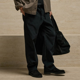Ultra Soft Stretch Twl Trouser in Black | James Perse Los Angeles