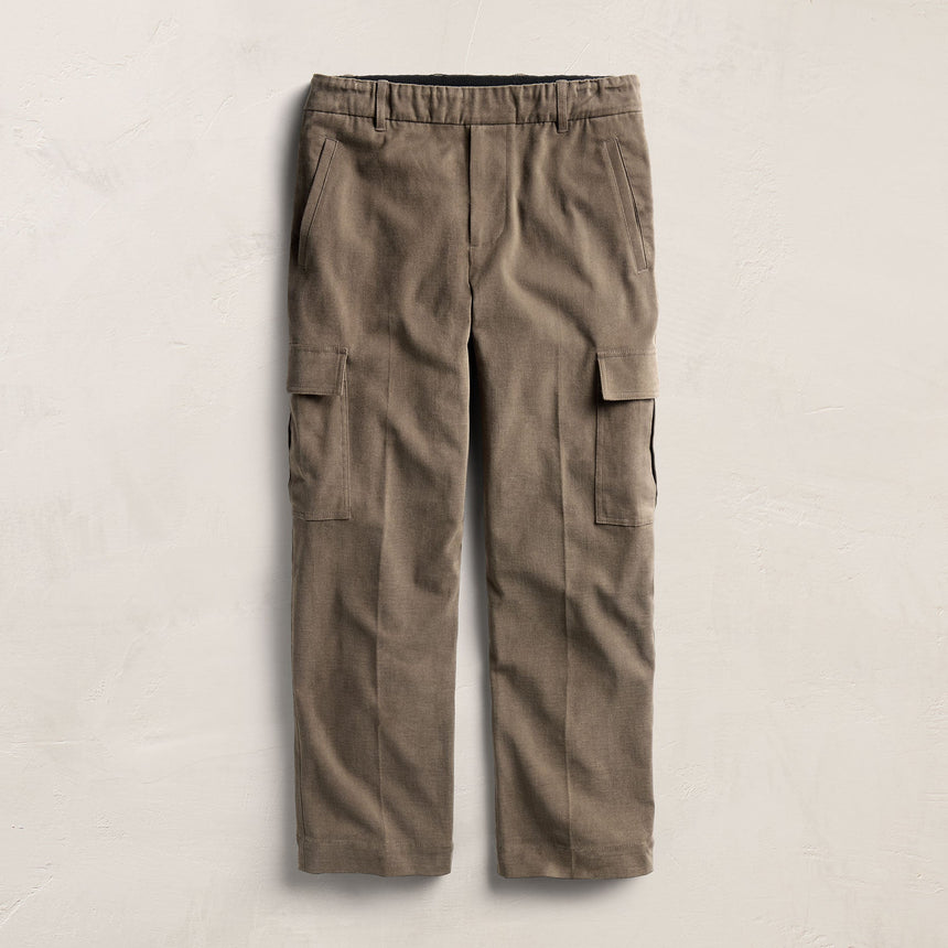 Ultra Soft Stretch Twill Pant in Stag | James Perse Los Angeles