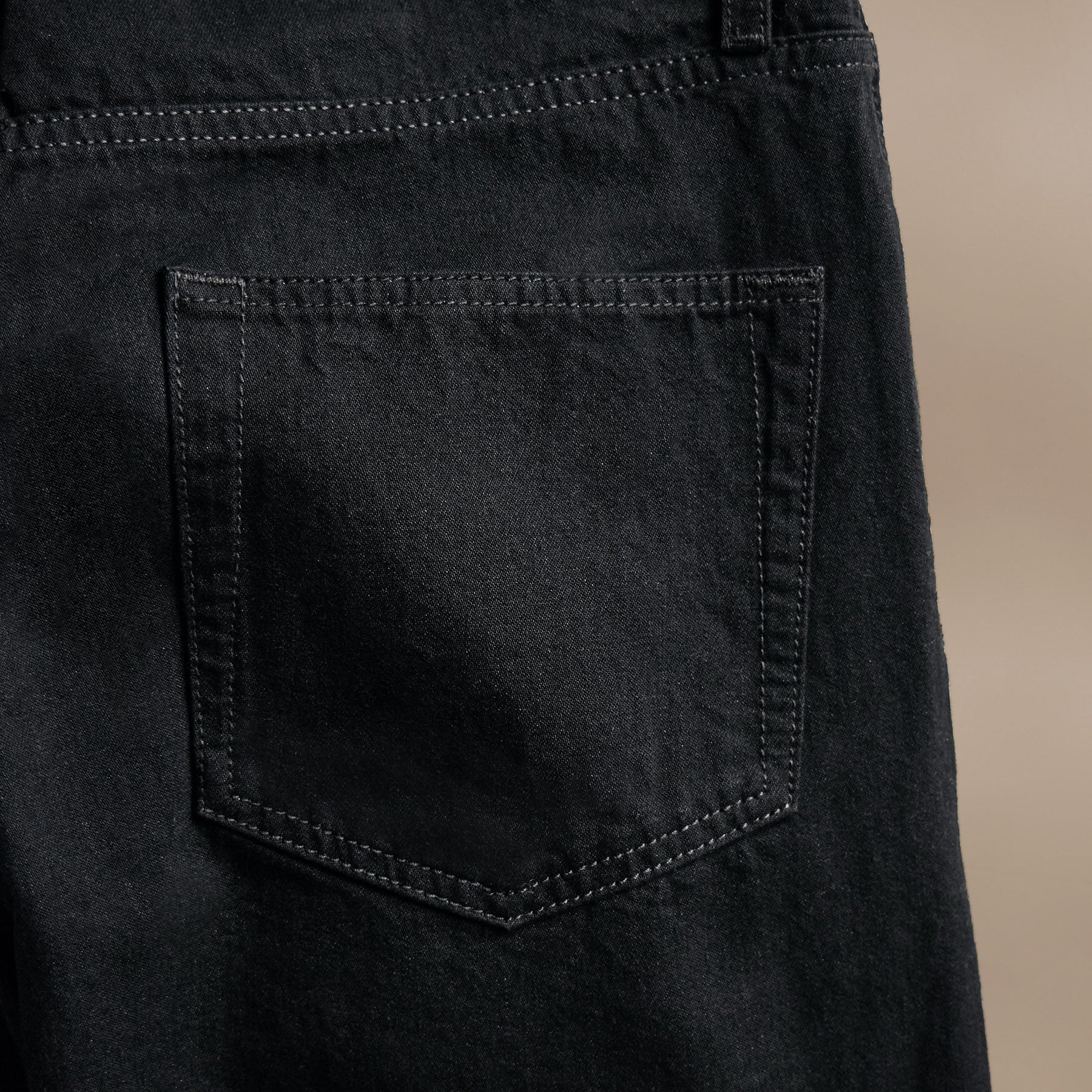 Black Denim 5 Pocket Pant  in Black | James Perse Los Angeles