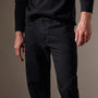 Black Denim 5 Pocket Pant in Black | James Perse Los Angeles