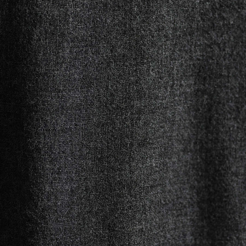 Solid Viscose Wool Shirting in Anthracite | James Perse Los Angeles