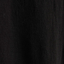 Solid Viscose Wool Shirting in Black | James Perse Los Angeles