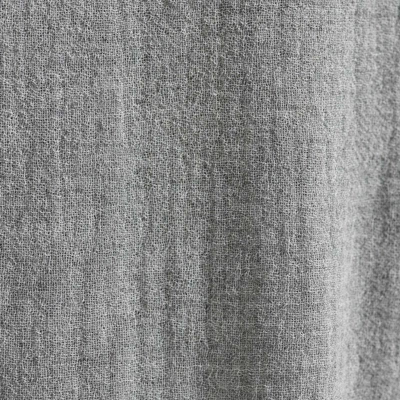 Solid Viscose Wool Shirting in Heather Grey | James Perse Los Angeles