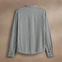 Solid Viscose Wool Shirting in Heather Grey | James Perse Los Angeles