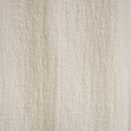 Solid Viscose Wool Shirting in Ivory | James Perse Los Angeles