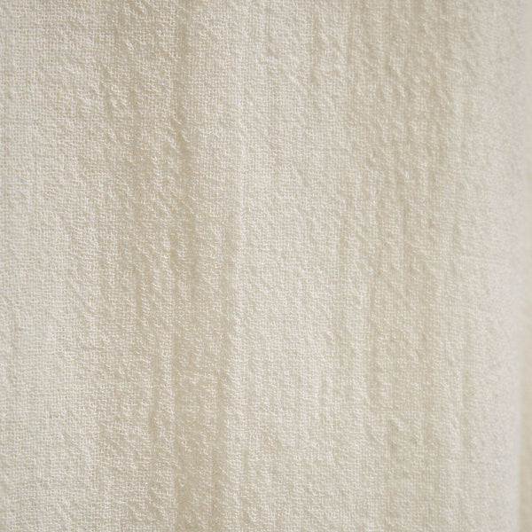Solid Viscose Wool Shirting in Ivory | James Perse Los Angeles
