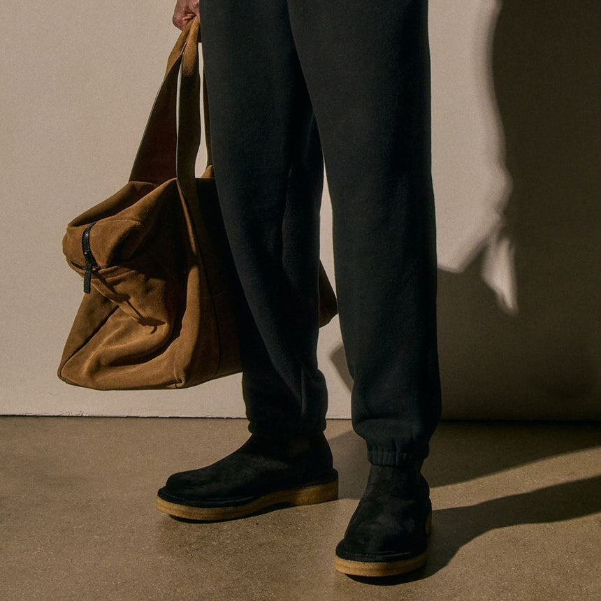 Men's Chelsea Boot in Black | James Perse Los Angeles