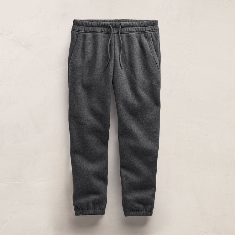 Cozy Sweat Pant in Heather Charcoal | James Perse Los Angeles