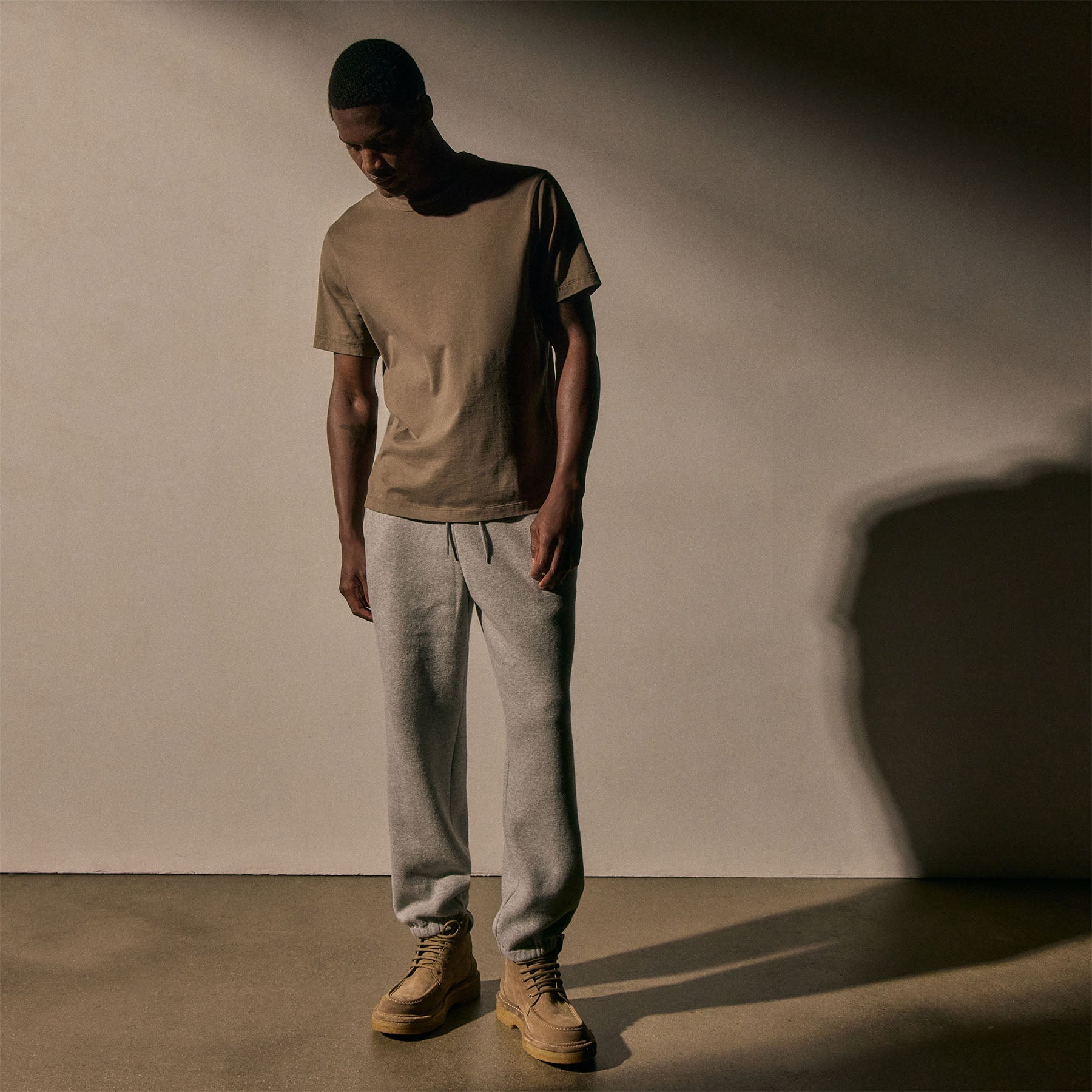 Cozy Sweatpant - Heather Grey | James Perse Los Angeles