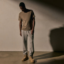 Cozy Sweatpant in Heather Grey | James Perse Los Angeles