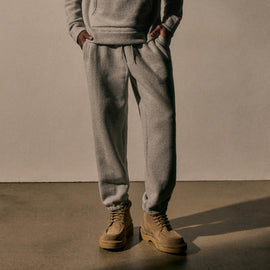 Cozy Sweatpant in Heather Grey | James Perse Los Angeles