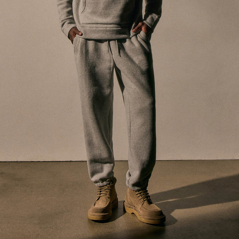 Cozy Sweatpant in Heather Grey | James Perse Los Angeles