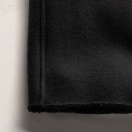 Cozy Straight Sweat Pant in Black | James Perse Los Angeles FLAT