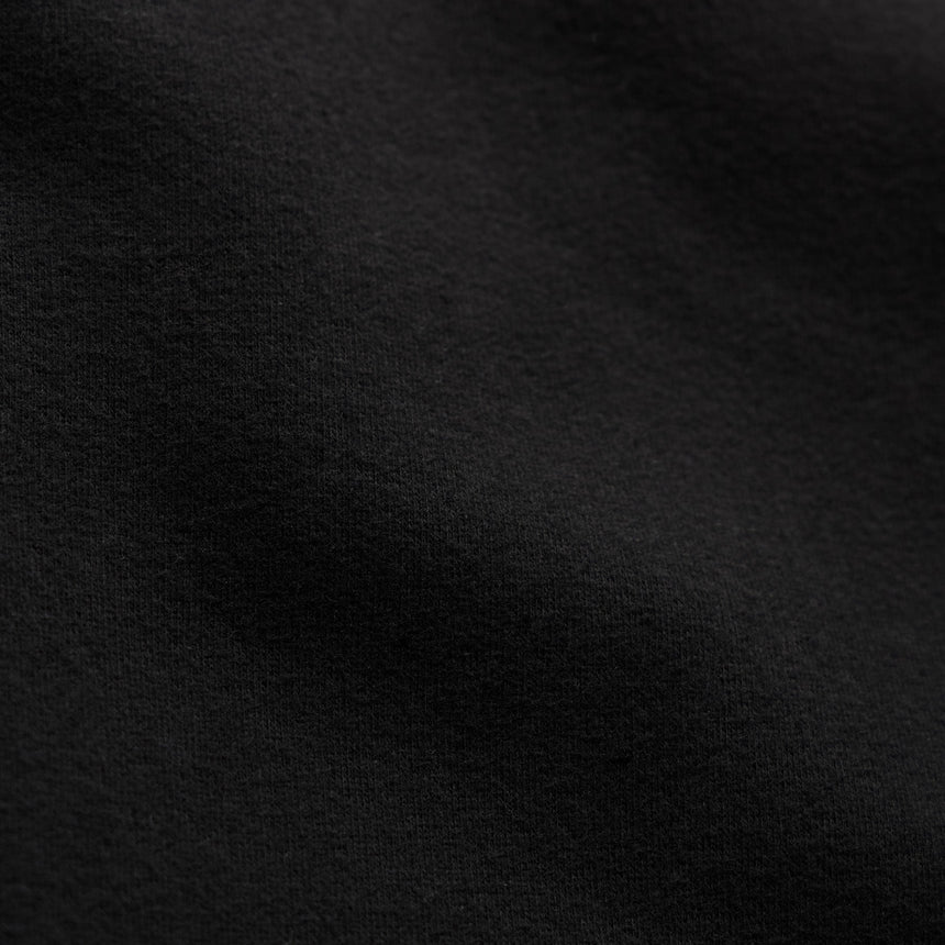 Cozy Straight Sweat Pant in Black | James Perse Los Angeles FLAT