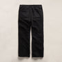 Cozy Straight Sweat Pant in Black | James Perse Los Angeles FLAT