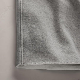 Cozy Straight Sweat Pant in Heather Grey | James Perse Los Angeles FLAT