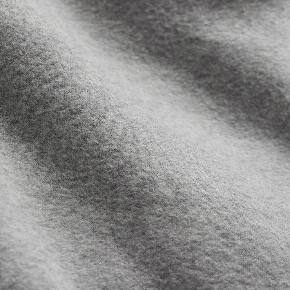 Cozy Sweat Pant With Piping in Heather Grey | James Perse Los Angeles FLAT