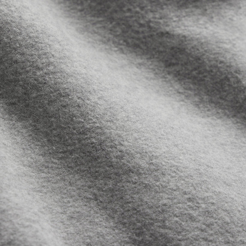 Cozy Sweat Pant With Piping in Heather Grey | James Perse Los Angeles FLAT
