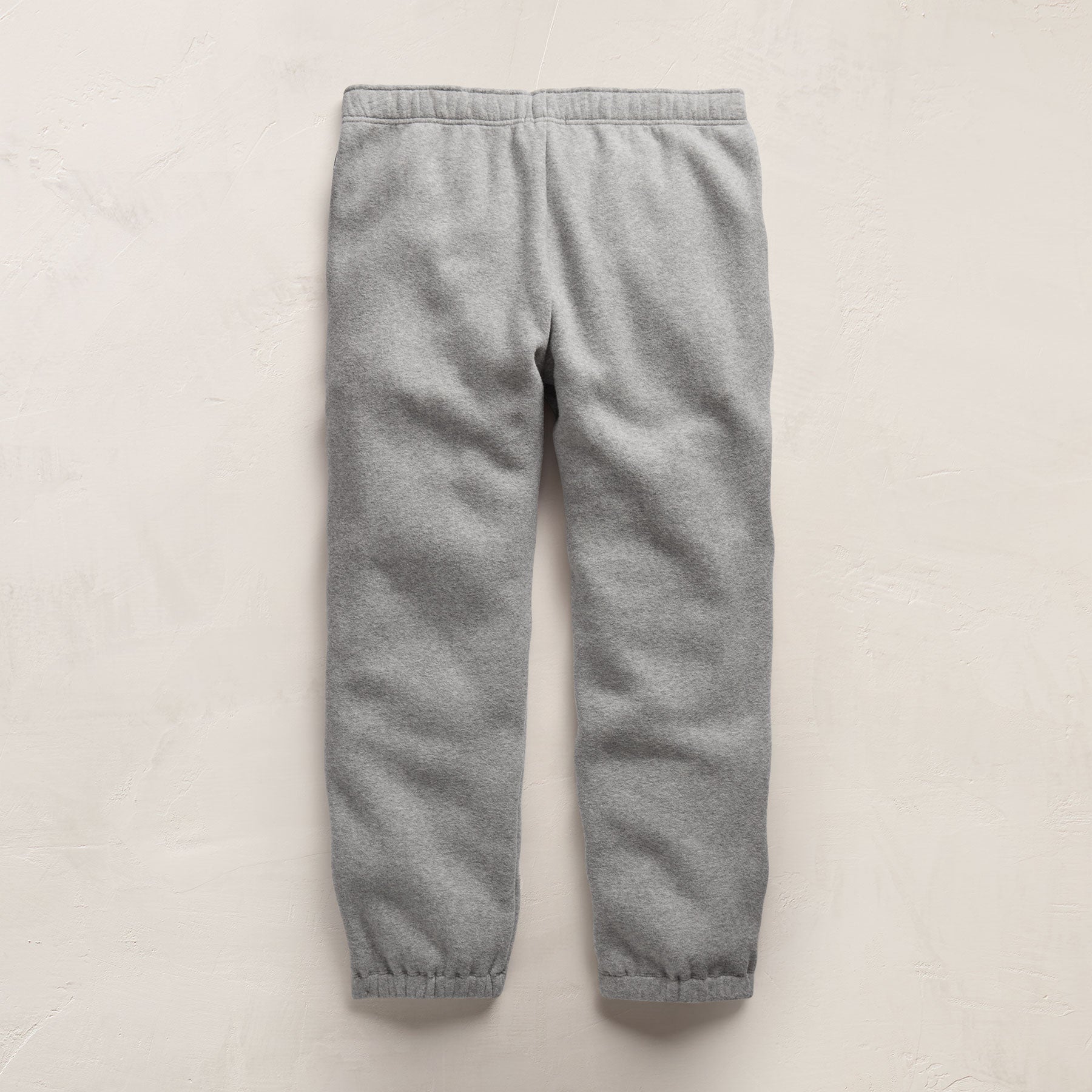 Cozy Sweat Pant With Piping in Heather Grey | James Perse Los Angeles FLAT
