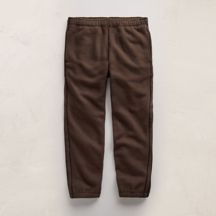 Cozy Sweat Pant With Piping in Porcupine | James Perse Los Angeles