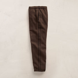 Cozy Sweat Pant With Piping in Porcupine | James Perse Los Angeles FLAT