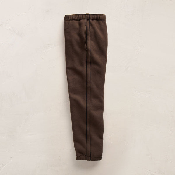 Cozy Sweat Pant With Piping in Porcupine | James Perse Los Angeles
