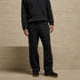 Cozy Fleece Relaxed Straight Leg Sweatpant in Black | James Perse Los Angeles